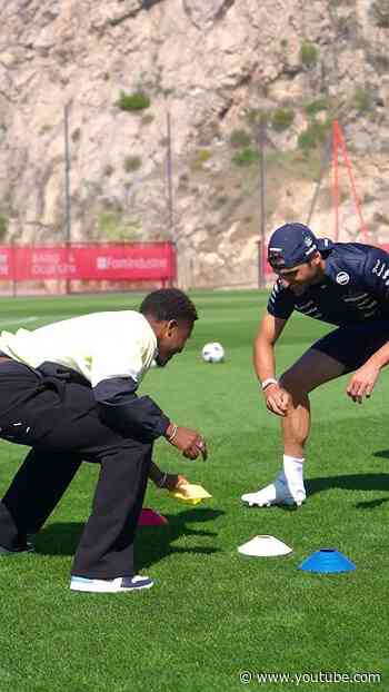 Carlos Sainz vs Ansu Fati. Who came out on top as Football meets Formula 1 in Monaco?  #f1