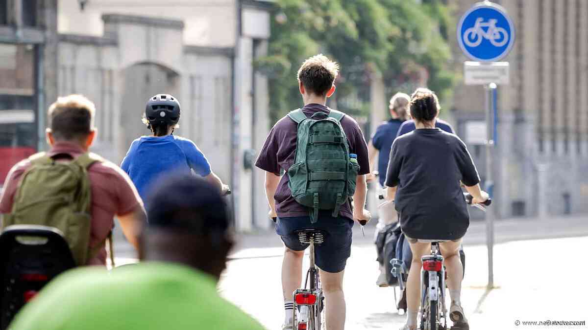 Meer fietsers rijden harder, dus wordt er met een maximumsnelheid getest