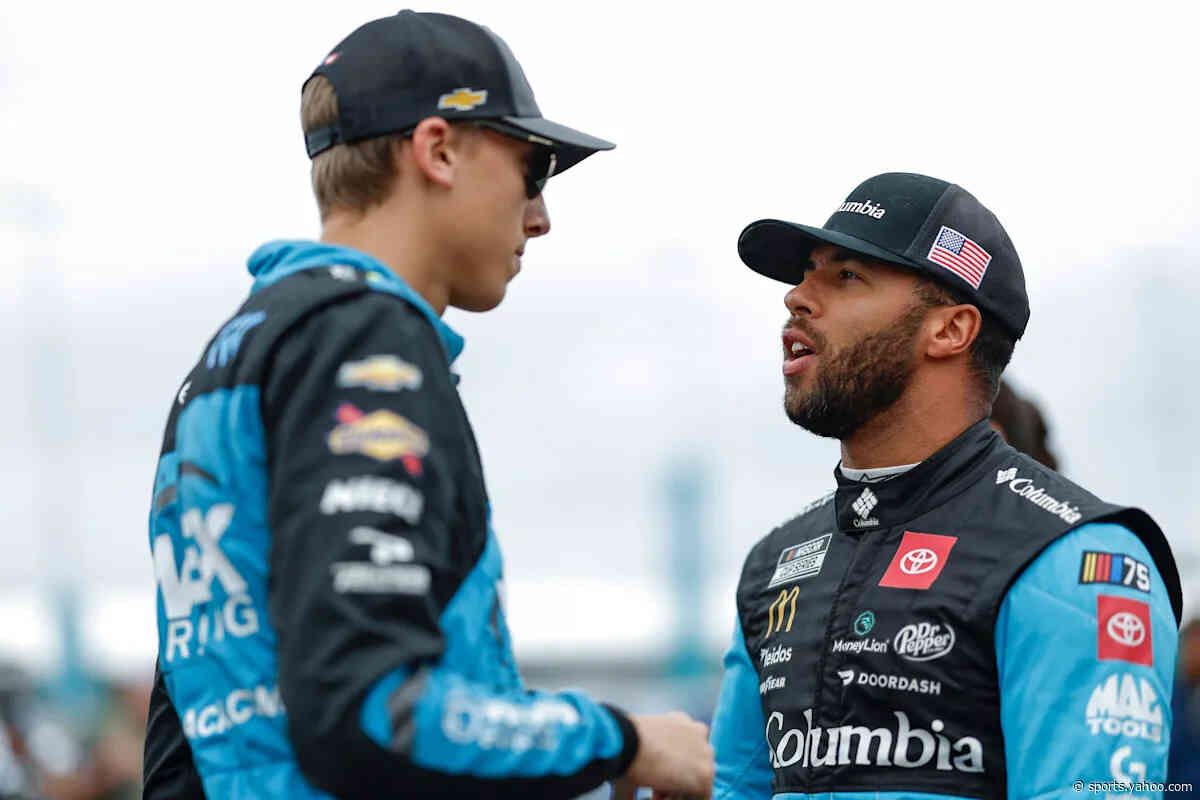 Bubba Wallace explains exchange with Carson Hocevar after Michigan race