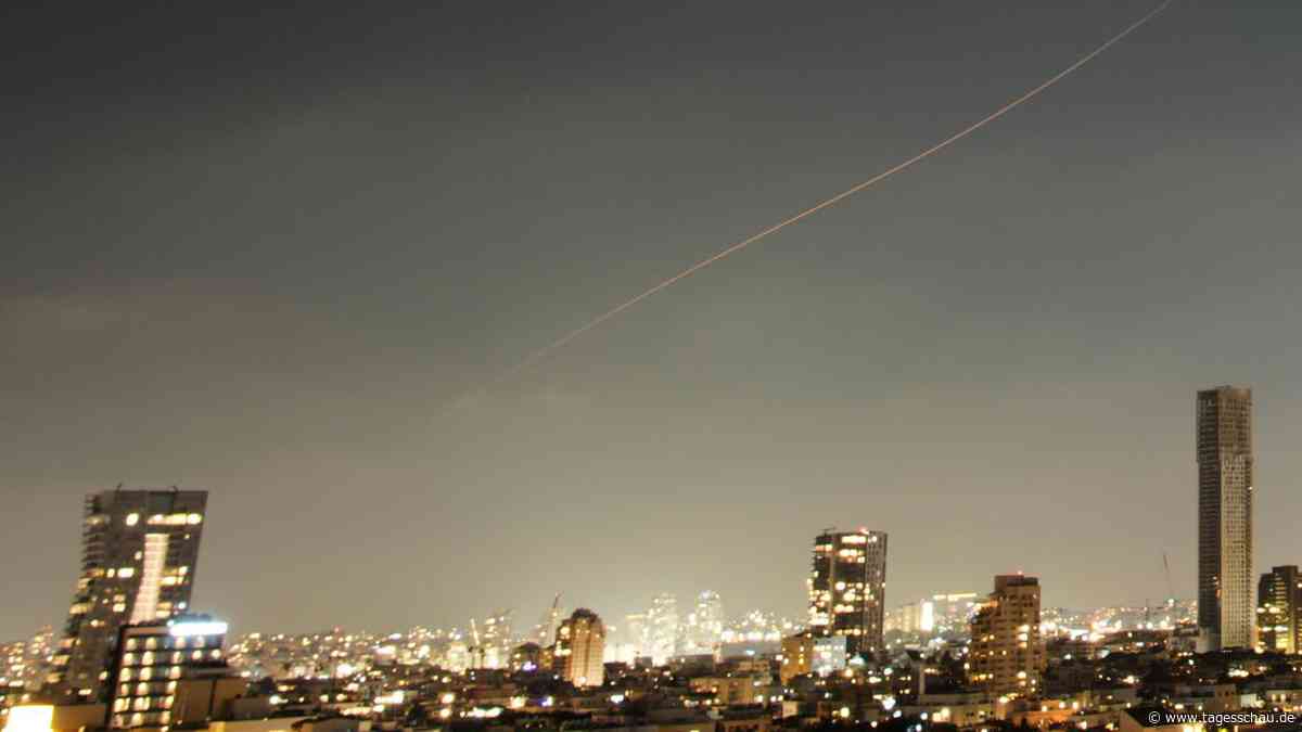 Israel greift nach Beschuss aus Iran ebenfalls an