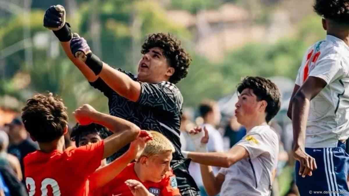 Rising soccer star about to realize his college dreams killed in head-on crash that sent car flying off overpass