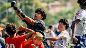 Rising soccer star about to realize his college dreams killed in head-on crash that sent car flying off overpass