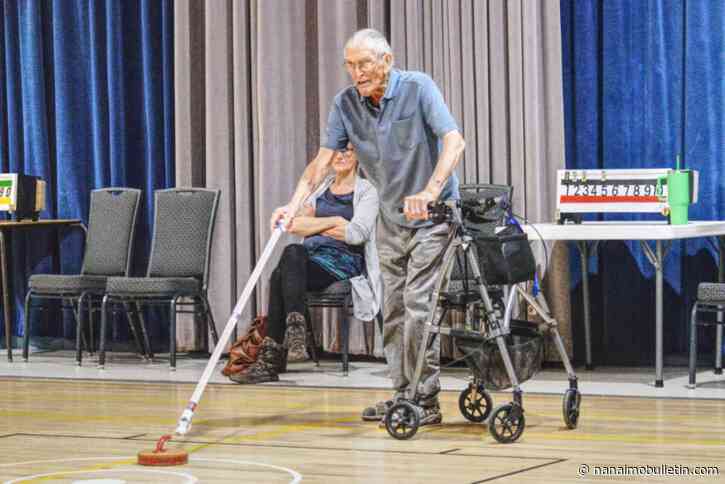 Nanoose Bay man still rocking in floor curling at 100 years old