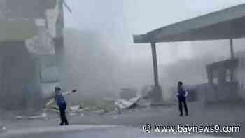 A 7.8 magnitude earthquake rocks the southern Philippines, causing some damage and 1-meter tsunami