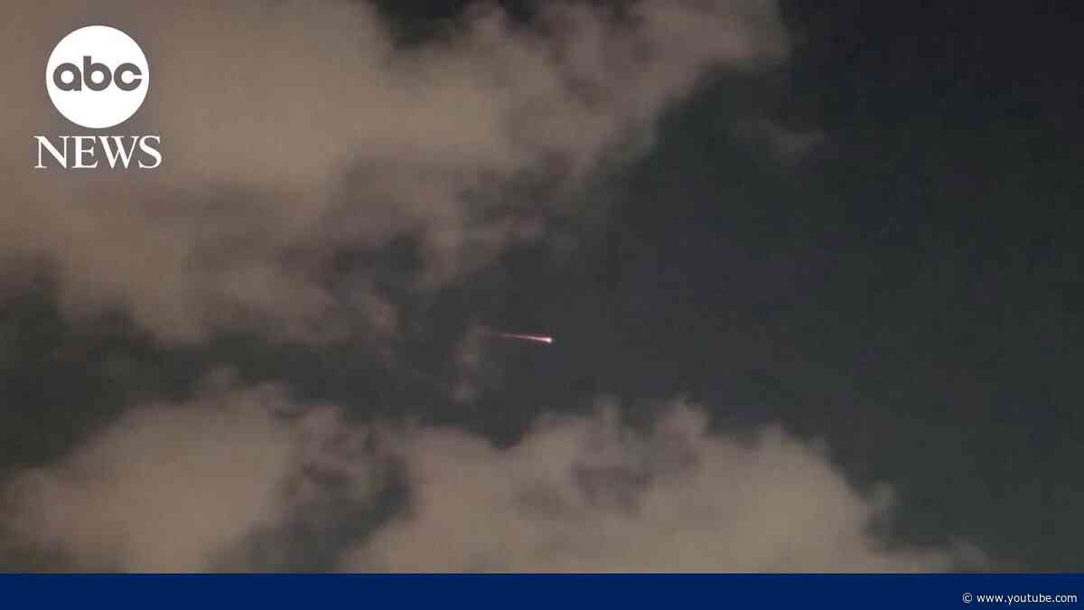 Iran targets Israel in new missile attack