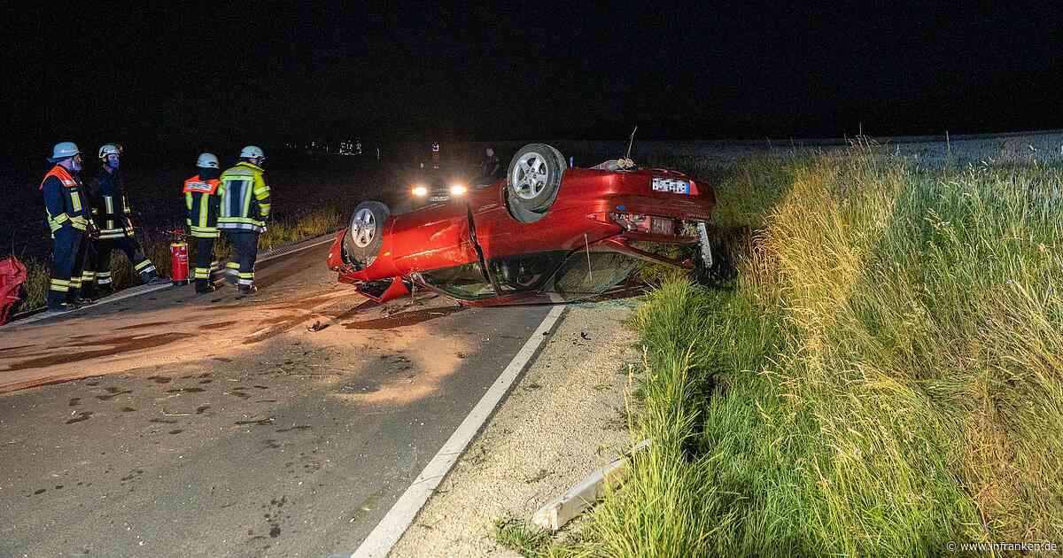 Zwei Brüder (18 und 19) verunglückt: Schwerer Unfall im Kreis Bamberg