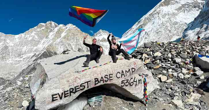 I’ve done Pride on all 7 continents — now I’m (literally) on top of the world