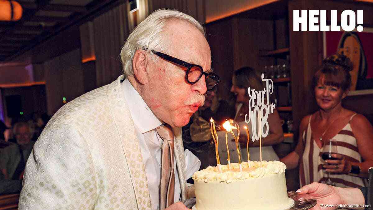 Inside Succession actor Brian Cox's star-studded 80th birthday and 25th wedding blessing