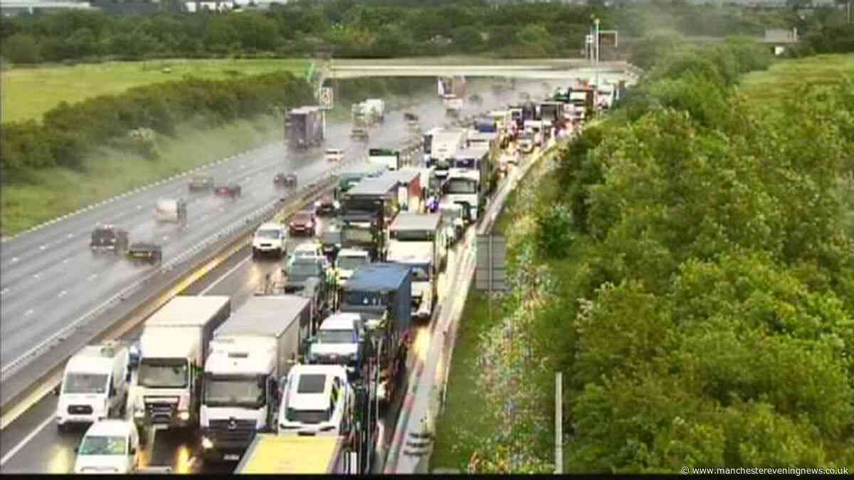 M6 traffic LIVE as drivers face long delays as lanes shut after 'serious' crash
