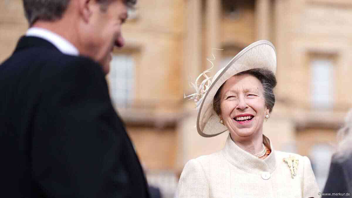 Protokollbruch bei Porträt: Prinzessin Anne hebt Stimmung