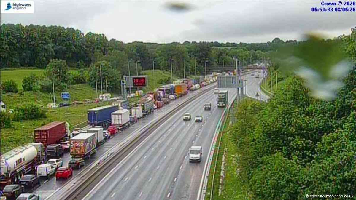 M6 'serious' crash live as motorists face delays