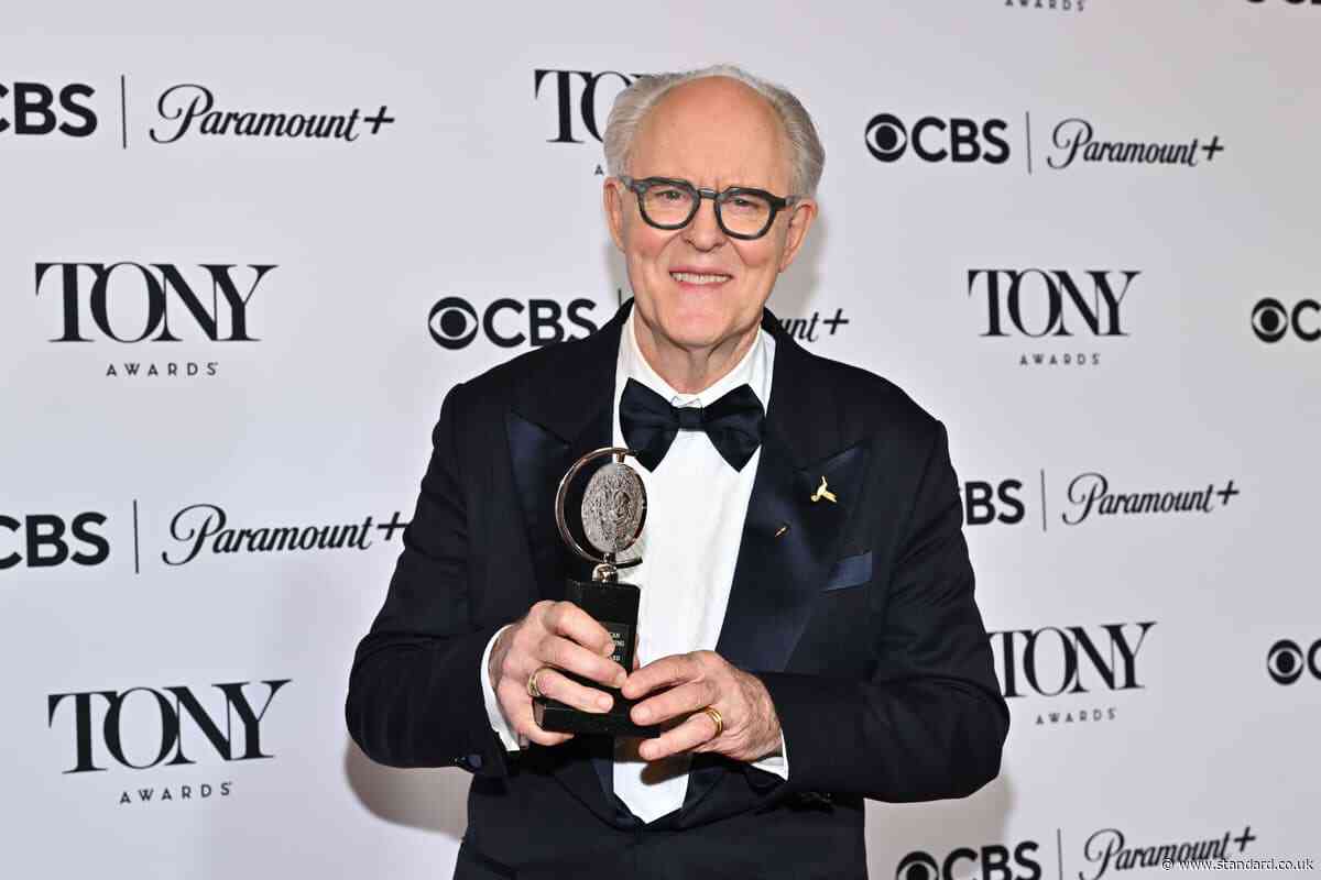 Tony Awards 2026: John Lithgow pays tribute to London theatre as star makes history