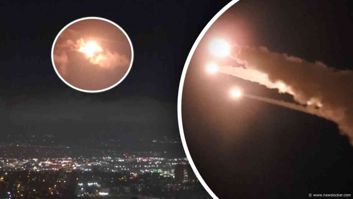 Israël schiet Iraanse raketten uit de lucht boven Jeruzalem en Haifa