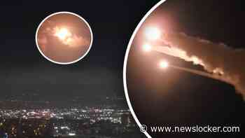 Israël schiet Iraanse raketten uit de lucht boven Jeruzalem en Haifa