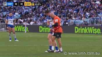Bulldogs gun forced off due to injury
