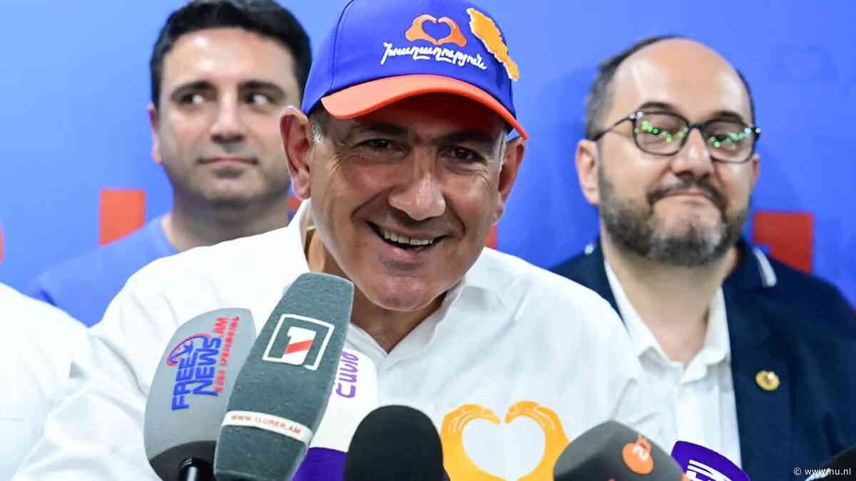 Pro-Europese partij wint parlementsverkiezingen in Armenië