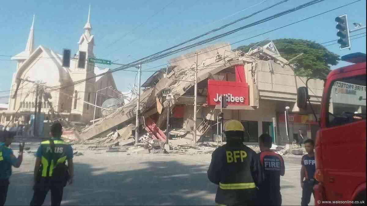 Philippines earthquake: Urgent Foreign Office travel alert to Brits going to island as 12 dead and 200 injured