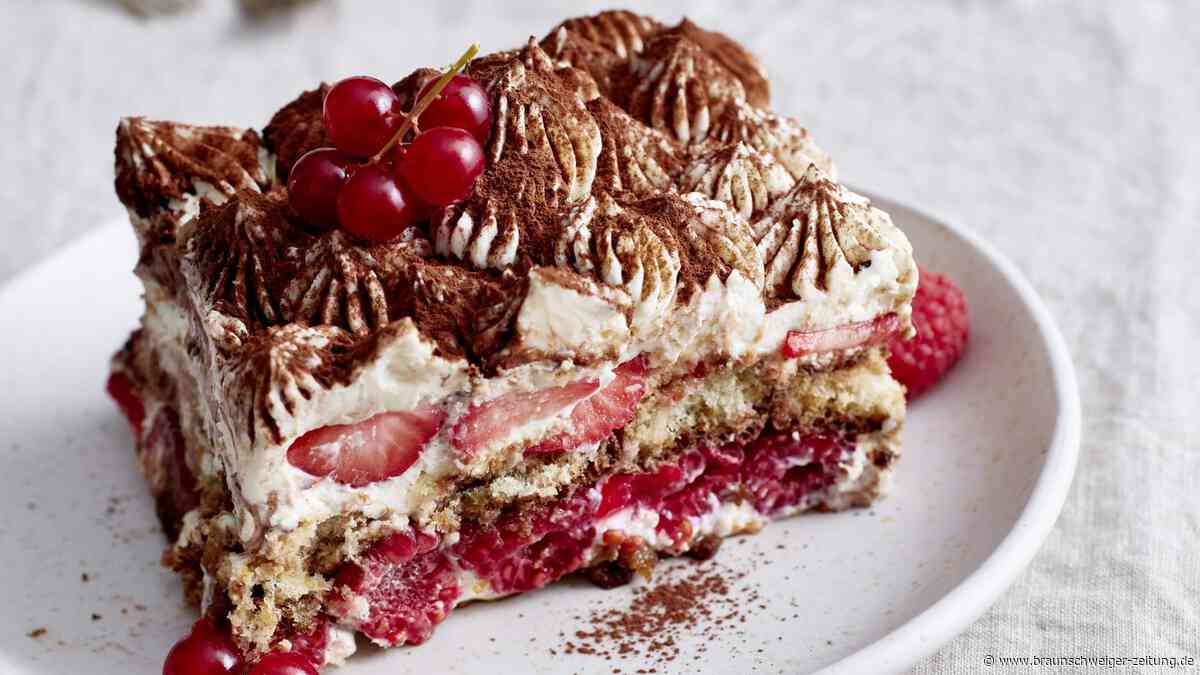 Sommerliches Beeramisu – ganz ohne Ei