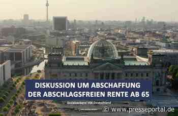 VdK-Umfrage: Klare Mehrheit lehnt Abschaffung der abschlagsfreien Rente ab