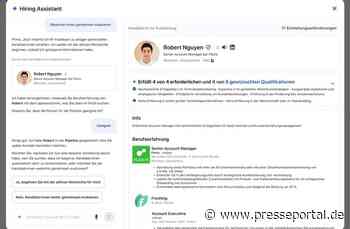 Schneller passende Talente finden: LinkedIn startet Hiring Assistant auf Deutsch