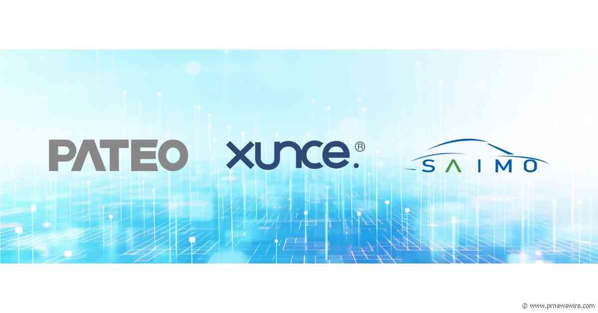 PATEO Teams Up with Xunce Technology and Saimo Technology to Define a New Paradigm for In-Vehicle AI Value Exchange