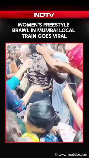 Women’s Freestyle Brawl In Mumbai Local Train Goes Viral