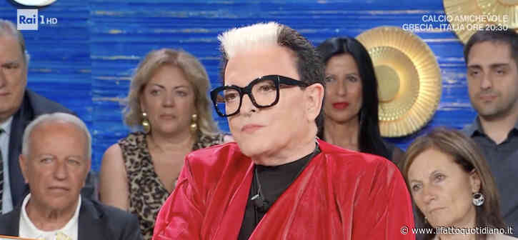 Cristiano Malgioglio: “Amanda Lear dice che sono invadente? Mi sono messo a ridere. Potrei anche essermi sposato. Voglio vincere Sanremo, andare all’Eurovision e poi dire addio alle scene”