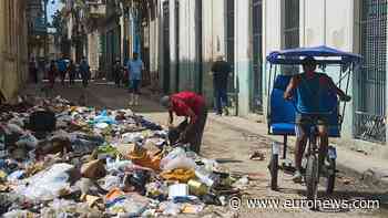 Cuba’s fuel crisis leaves Havana’s streets overflowing with rubbish