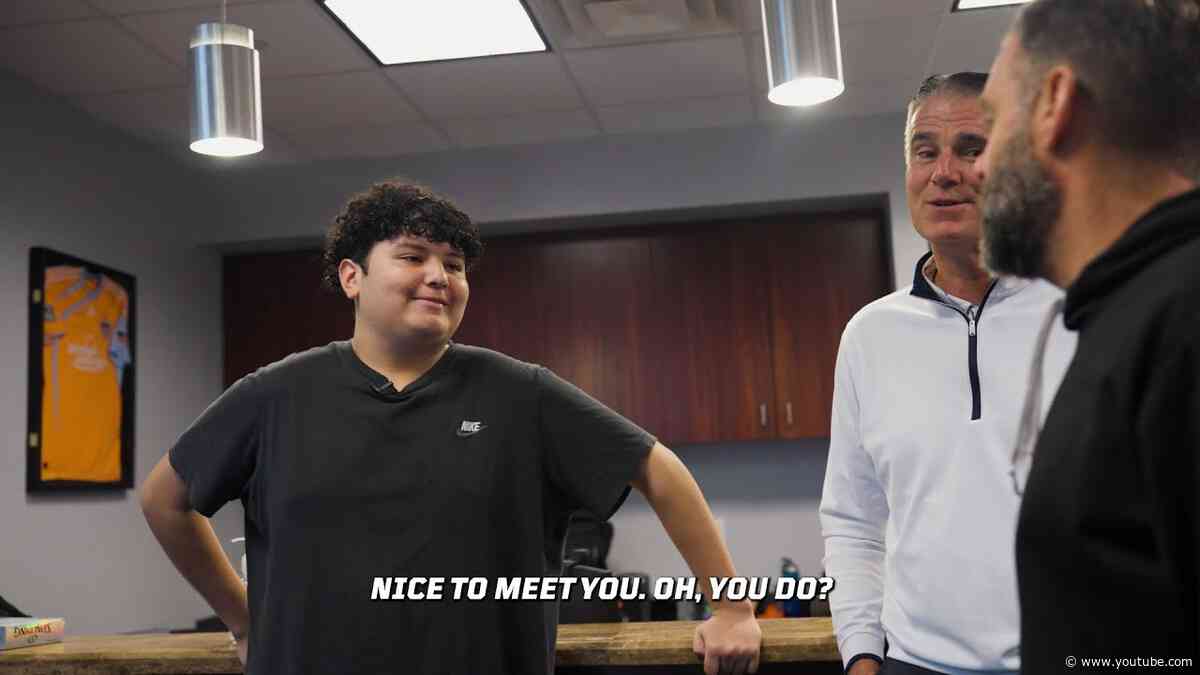 The Houston Dynamo and Make-A-Wish share a special Day with Christopher