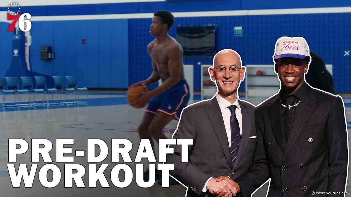 The Workout That Made VJ Edgecombe the Third Overall Pick