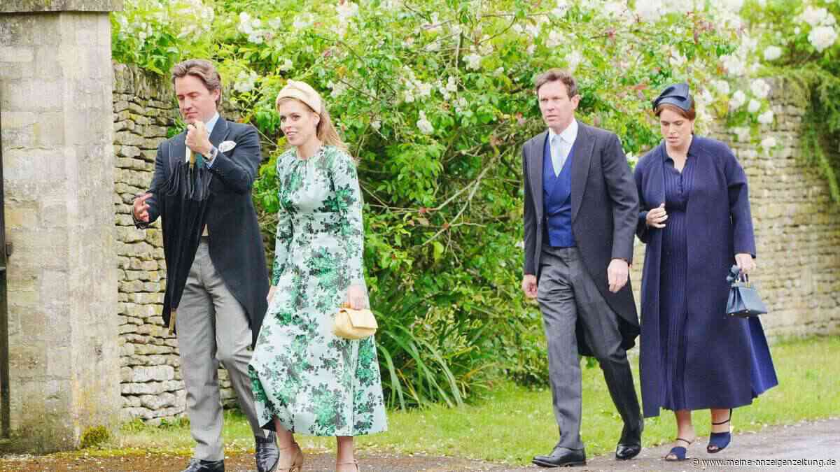 Trotz Palast-Skandal: Beatrice und Eugenie glänzen bei königlicher Hochzeit