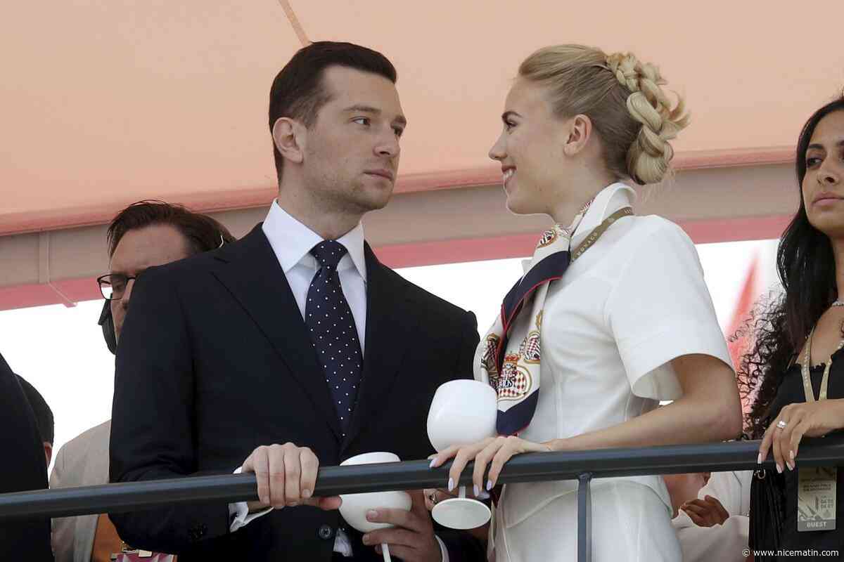 Un après leur rencontre dans la Principauté, Jordan Bardella et Maria Carolina de Bourbon des Deux-Siciles aperçus au Grand Prix de Monaco