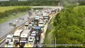 M6 traffic RECAP as drivers face eight mile queues as lanes shut after 'serious' crash