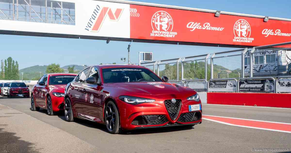 Alfa Romeo, a Varano la passione si impara in pista. Tra i cordoli con le auto del Biscione