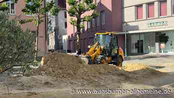 Sandskulptur in der Innenstadt zerstört: Sand City verschwindet vom Moritzplatz