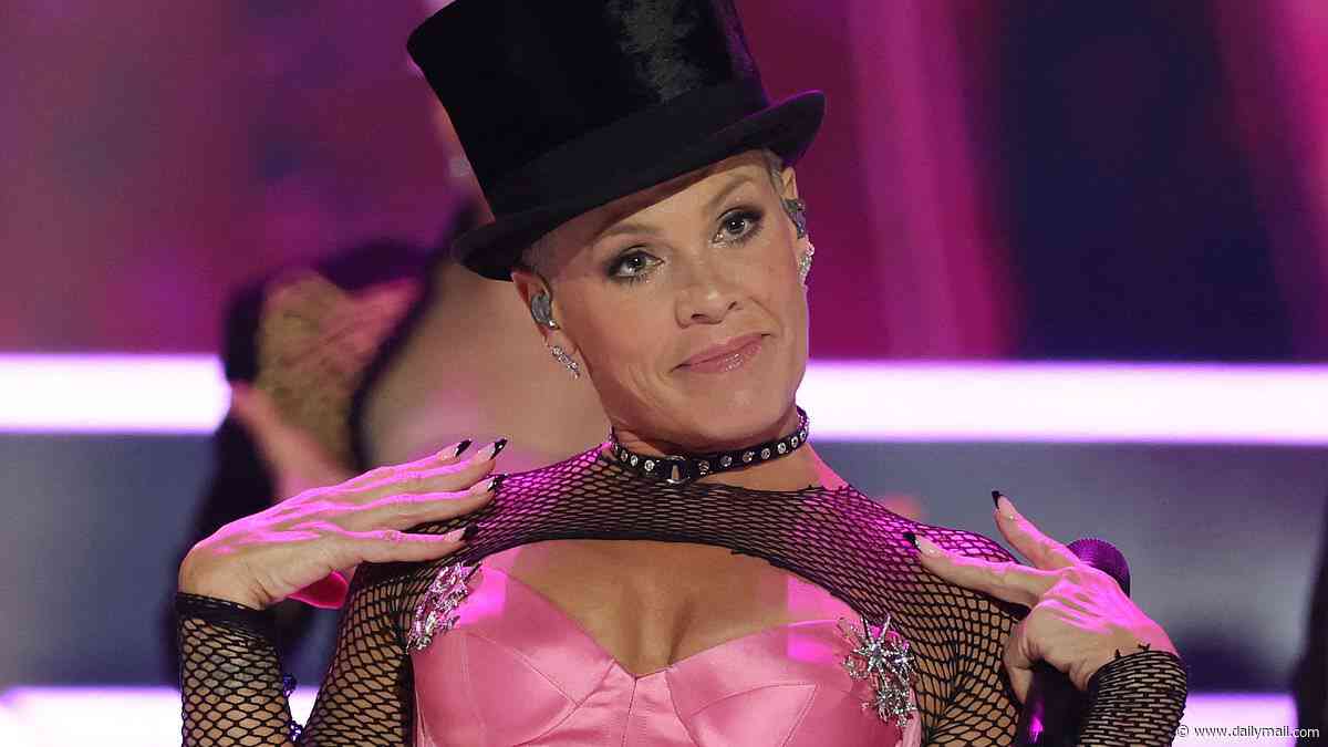Pink fans hail singer's incredible opening number at The Tonys as she covers 2001 track which sparked years-long feud with Christina Aguilera