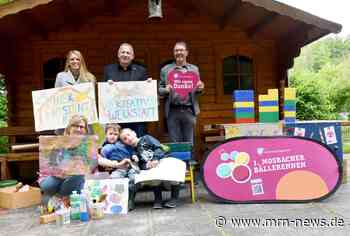 Mosbach – Gewinner sind „Die Kleckse“ – „1. Mosbacher Bällerennen“: Erlös ging an den Kindergarten der Johannes-Diakonie
