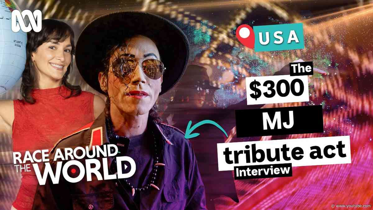 In Las Vegas with Lucinda & Michael Jackson | Race Around The World | ABC iview