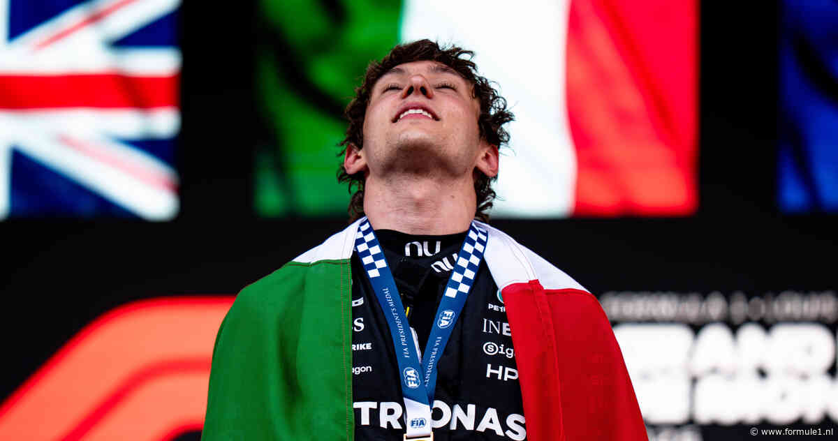 Buitenlandse media kronen Kimi Antonelli tot koning van Monaco, Verstappen in nachtmerrie