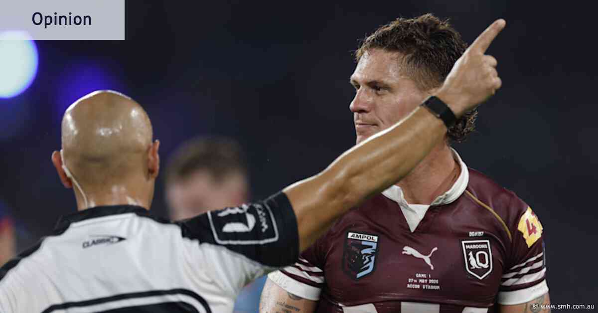 Kalyn Ponga has a shoulder charge problem. NSW will be hoping history repeats