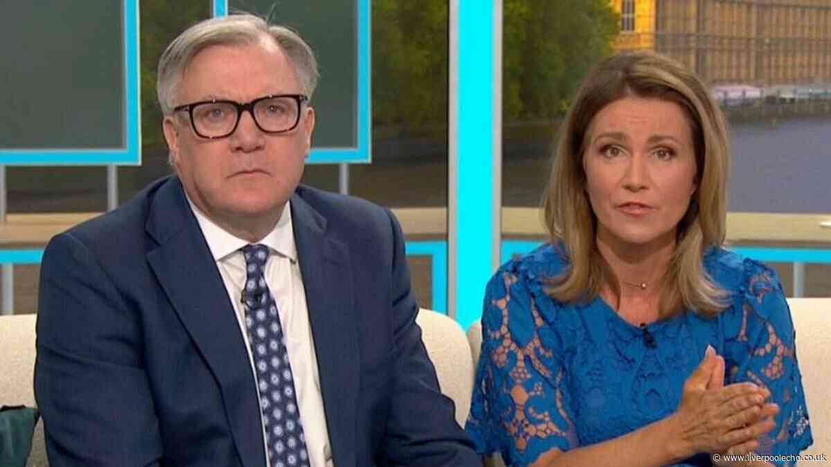 Good Morning Britain host Susanna Reid left fuming as she admits 'it's disgusting'