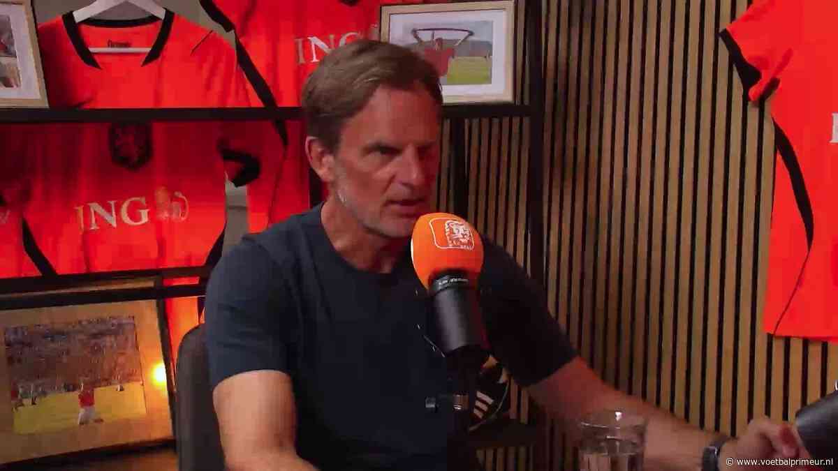 De Boer noemt pijnlijkste Oranje-moment: 'Je baalt dan echt als een stekker'