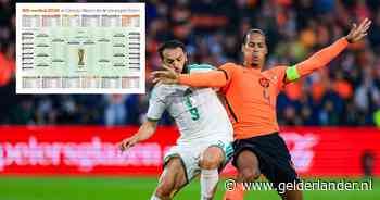 Om thuis op te hangen: het hele speelschema voor het WK 2026