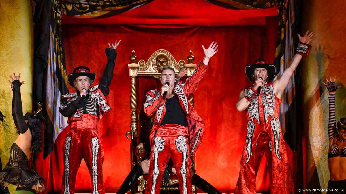 All the items banned from Take That's gig at the Stadium of Light in Sunderland