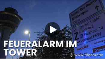 Feueralarm-Video: Tower evakuiert – Flughafen München stand still