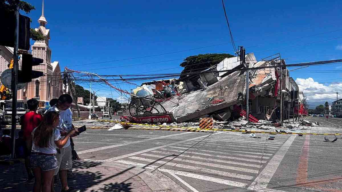Mehrere Tote nach schwerem Erdbeben auf den Philippinen