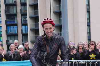 Jill Scott sets off for five-day 388-mile Sport Relief challenge