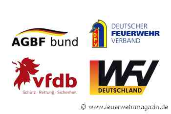 DFV, vfdb, AGBF und WFVD planen strategische Partnerschaft