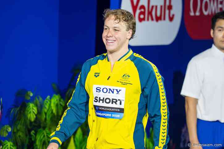 Sam Short Unloads 3:40.67 400 Free Personal Best For #1 In World Rankings