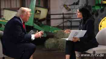 Nach Fragen zu Kapitol-Stürmern: Trump bricht Interview wutentbrannt ab
